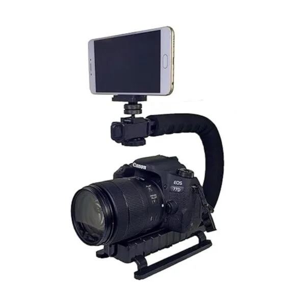 Estabilizador DSLR de mano de video mango estabilizador_2