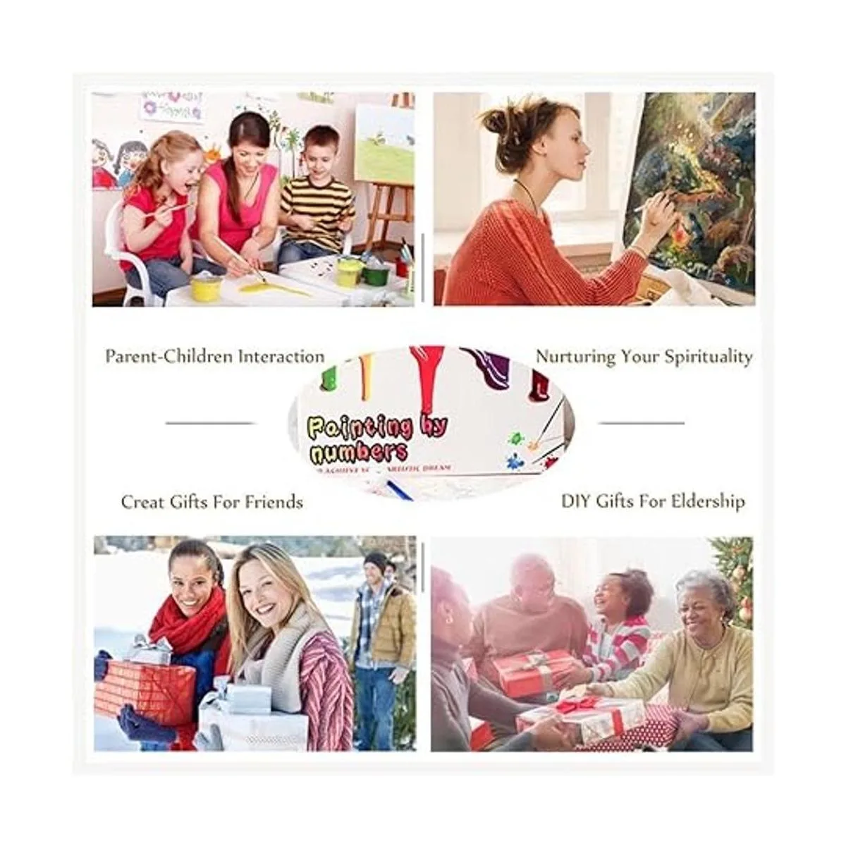 Komking Pintura por números para niños y adultos pintura_6