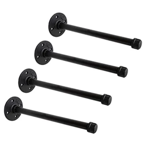 Home TZH Soporte de estante de 0.5 in 4 unidades