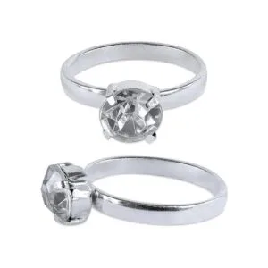 Super Z Outlet Anillos de compromiso de plata con_3