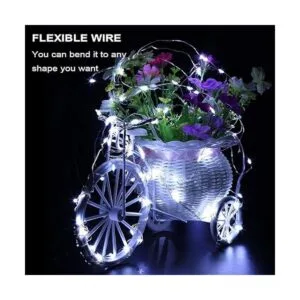 TingMiao serie de luces LED con estrellas luces de hada;