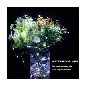 TingMiao serie de luces LED con estrellas luces de hada;