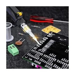 LEXIVON Juego de sopletes de butano para soldadura Negro_4