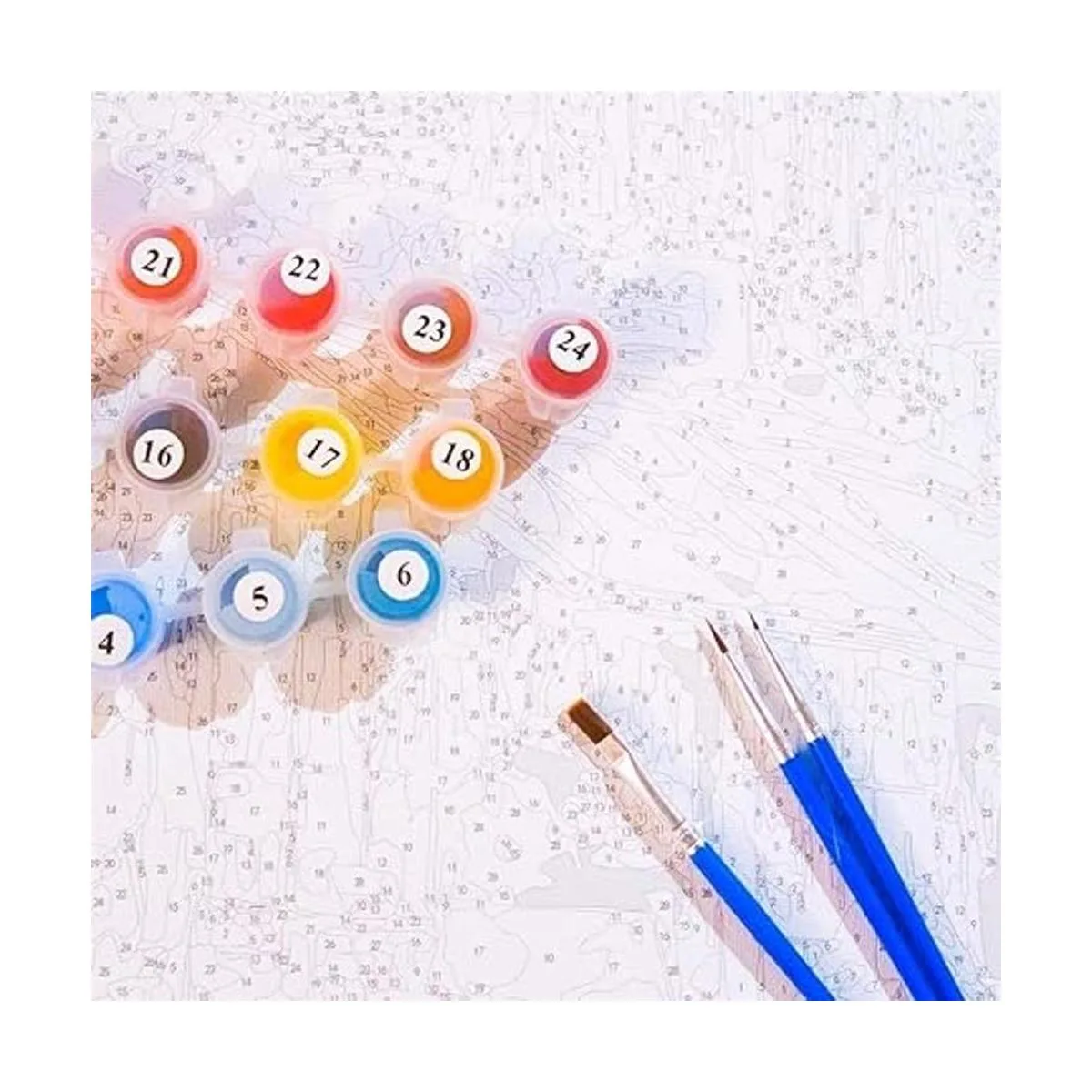 Komking Pintura por números para niños y adultos pintura_3