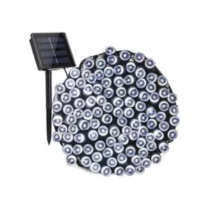 Toodour Luces solares de Navidad 200 luces LED 8 modos