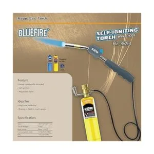 BLUEFIRE HZ8388B Antorcha de soldadura de gas con_3