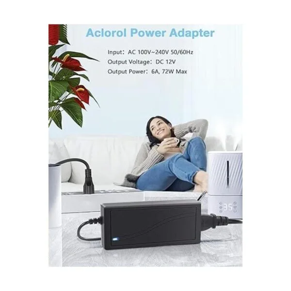 Aclorol 12 V fuente de alimentación 12 V 6 A 72 W 100 V240_6