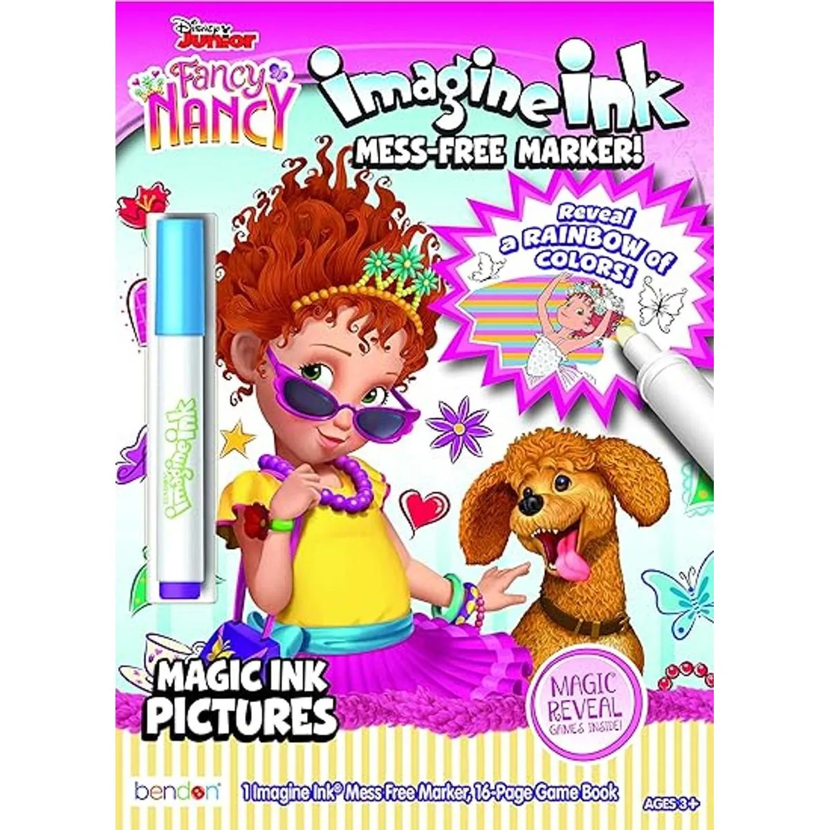 Imagine Ink Magic Ink Libro para colorear_1