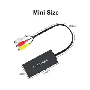 RuiPuo Convertidor RCA a HDMI adaptador compuesto a HDMI_6