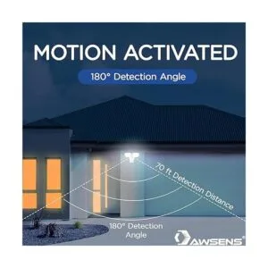 AWSENS Luz de seguridad LED con sensor de movimiento de 30_3