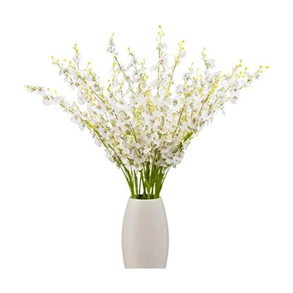 BOMAROLAN Flores falsas de seda de orquídeas artificiales