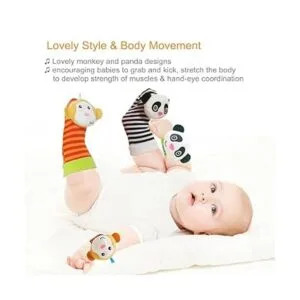 Kiesyo Juguetes para bebés de 0 3 6 12 meses sonajeros_2