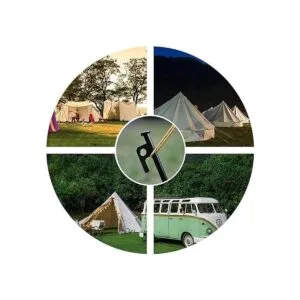 RIY Estacas de tienda de campaña resistentes de 12_3