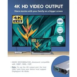 Hub USB C adaptador tipo C adaptador Falwedi 10 en 1 con_3