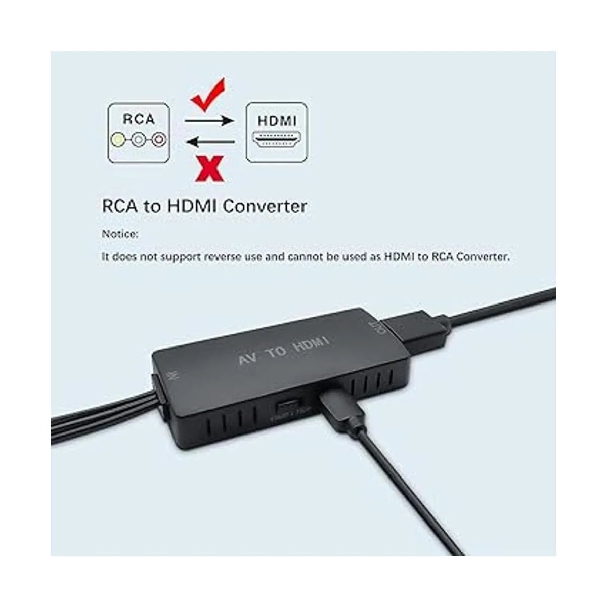 RuiPuo Convertidor RCA a HDMI adaptador compuesto a HDMI_3