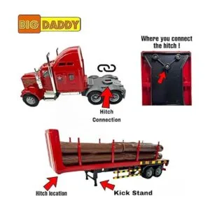 Big Daddy Big Rig Remolque para tractores de camiones de_4