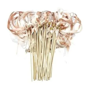 Cieovo Paquete de 50 varitas de hadas de cinta_2