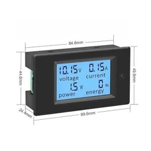 KETOTEK Panel de probador de medidor de kwh de voltios y_3