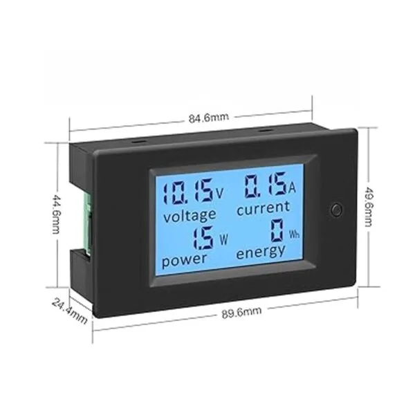 KETOTEK Panel de probador de medidor de kwh de voltios y_3
