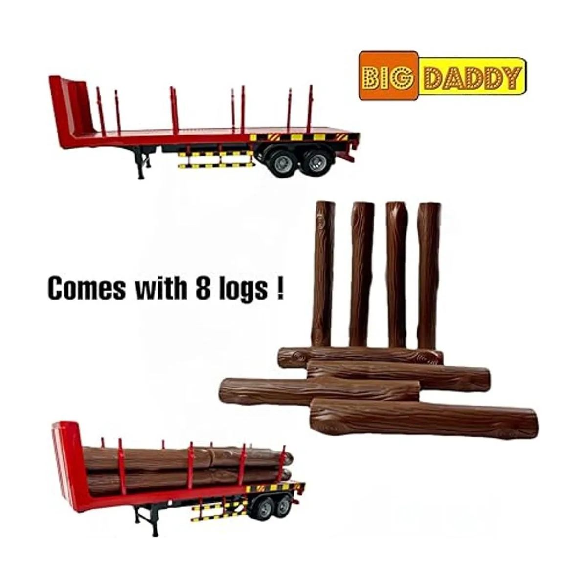 Big Daddy Big Rig Remolque para tractores de camiones de_5