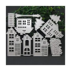MosBug Forest Village House Troqueles de corte de metal_2