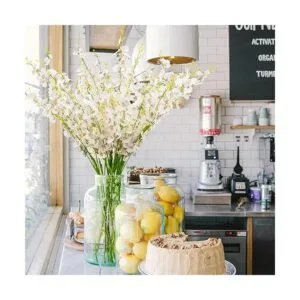 BOMAROLAN Flores falsas de seda de orquídeas artificiales