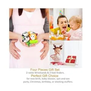 Kiesyo Juguetes para bebés de 0 3 6 12 meses sonajeros_6