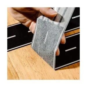 Piokio 2 rollos de cinta negra para pista de carretera_6