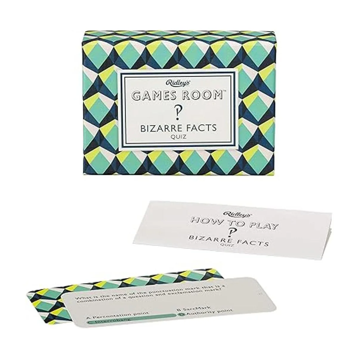 Ridleys Juego de cartas de trivia de Bizarre Facts_2