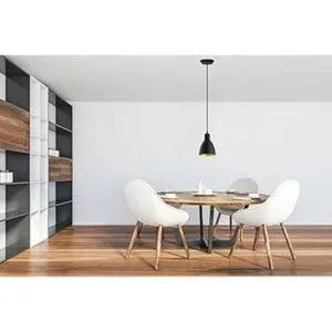 EGLO Priddy Lámpara colgante de 1 luz con pantalla de_6