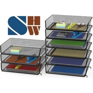 Paquete de 3 bandejas apilables para documentos de entrada_2