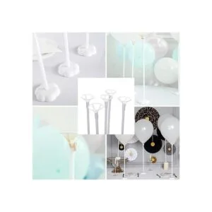 Sakolla Copa de soporte para globos con barra base de_3