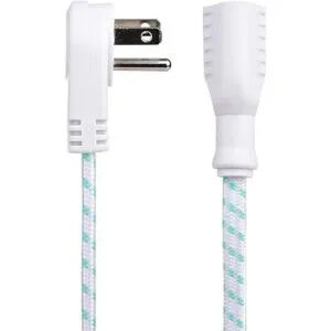 Cable Matters Paquete de 2 cables de alimentación planos_6