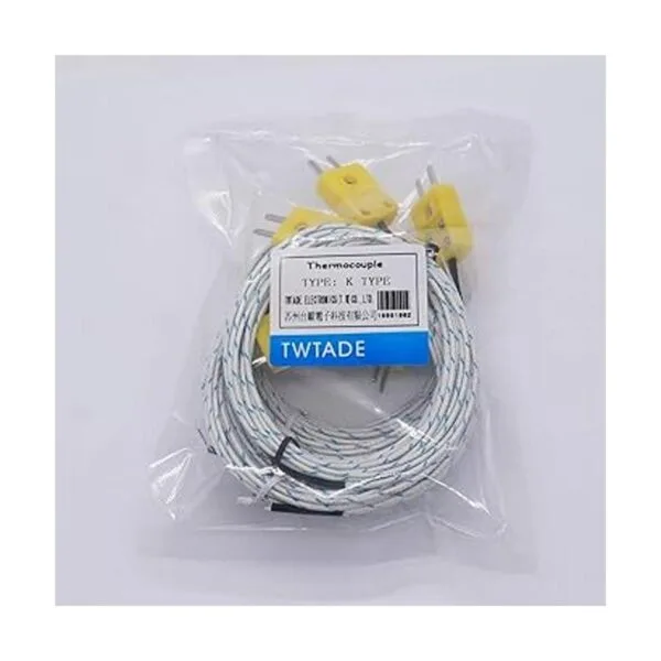 TWTADE 5 piezas 3M K tipo Miniconector termopar sonda de_5