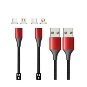 NetDot Gen10 Cable de carga magnético nailon trenzado 2_1