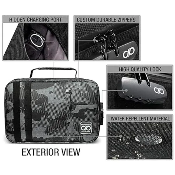 HELMET HEAD Estuche extra grande a prueba de olores