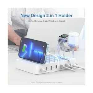 SooPii Estación de carga de 60 W12 A para múltiples_5