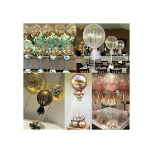 Sakolla Copa de soporte para globos con barra base de_2