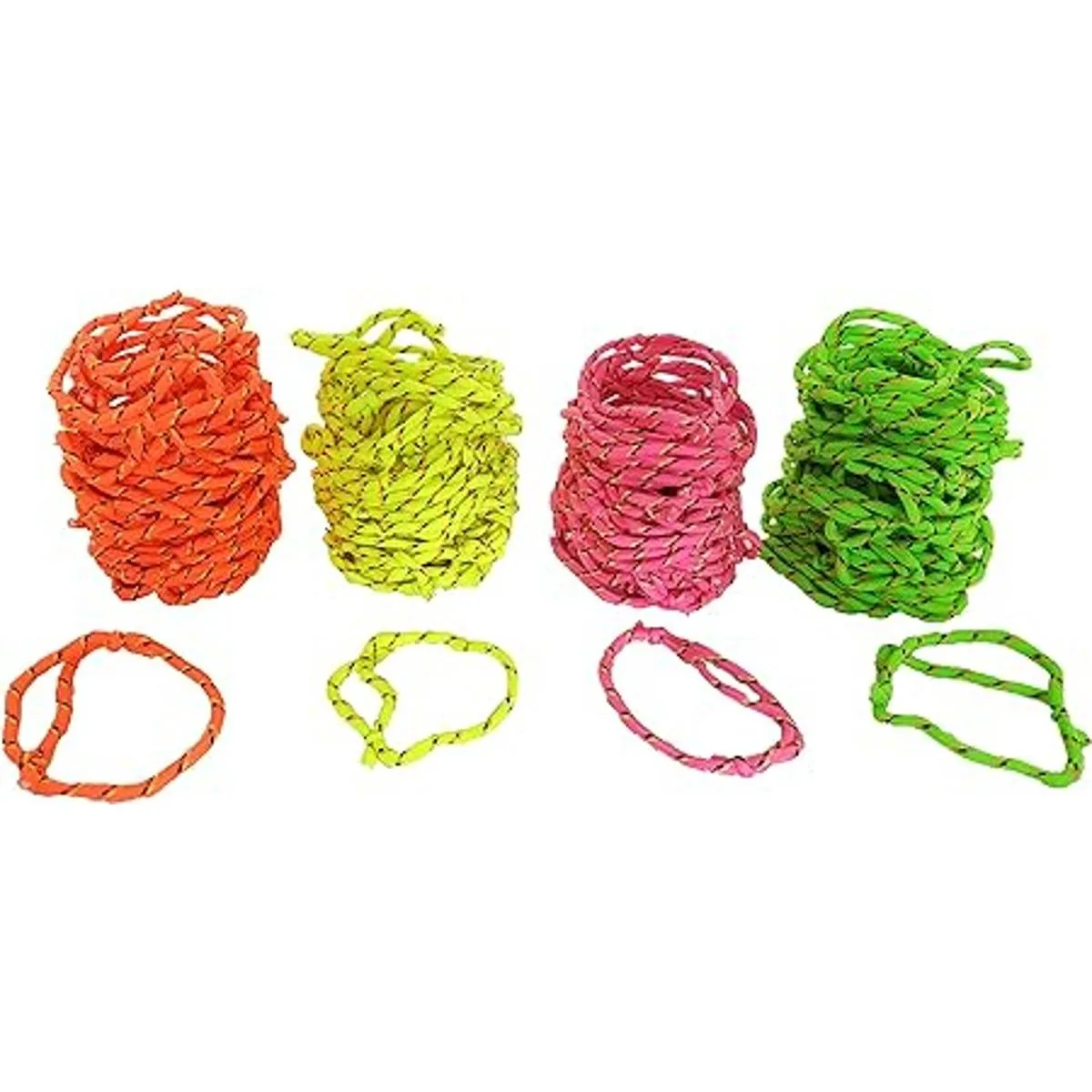 Pulseras de la amistad de cuerda de neón 72_2