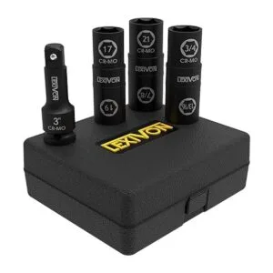 LEXIVON Juego de llaves de impacto de 12 pulgada 6_4