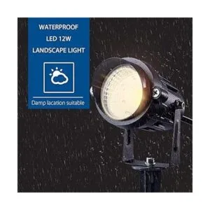 Sunvie Luces LED de 12 W para paisajismo de bajo voltaje
