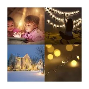 TingMiao Guirnalda de luces de hadas de alambre de cobre_4