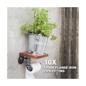 Brida de piso de 12 pulgadas accesorios de tubería de