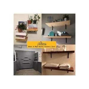 Alise Soportes flotantes de acero inoxidable J5207B8P_4