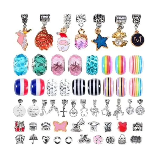 COOKOO Kit de fabricación de pulseras con dijes_6