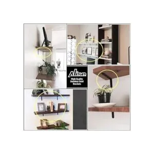 Alise Soportes flotantes de acero inoxidable J5207B8P_3