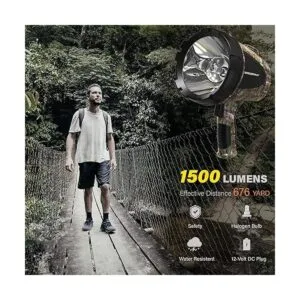 GOODSMANN Spotlight Hunting Camo Luz portátil de mano de_3