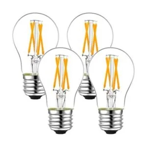 LiteHistory Bombilla LED A15 regulable de 4 W igual a 40 W