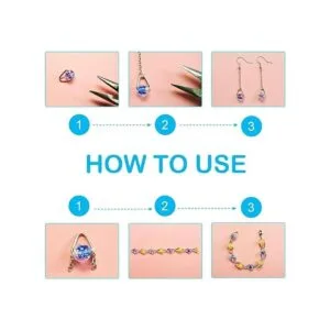 PH PandaHall 400 anillos triangulares abiertos clip de_4