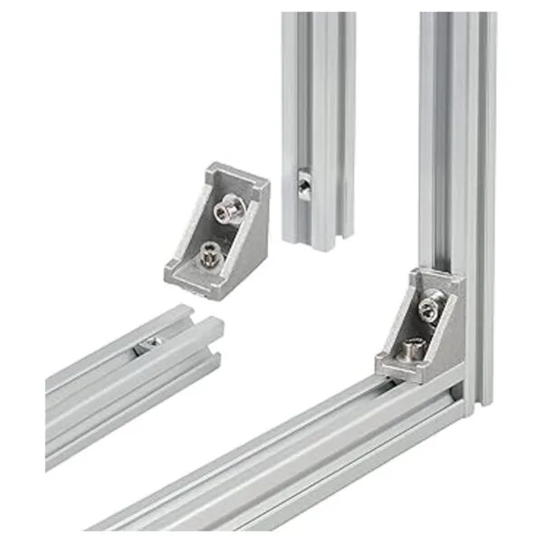 Justech Soporte de montaje de esquina 4040 4080 en forma